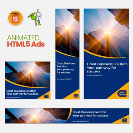 Corporate Business HTML5 Animated Banner